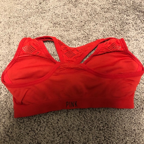 VS PINK PADDED SPORTS BRA - Picture 2 of 2